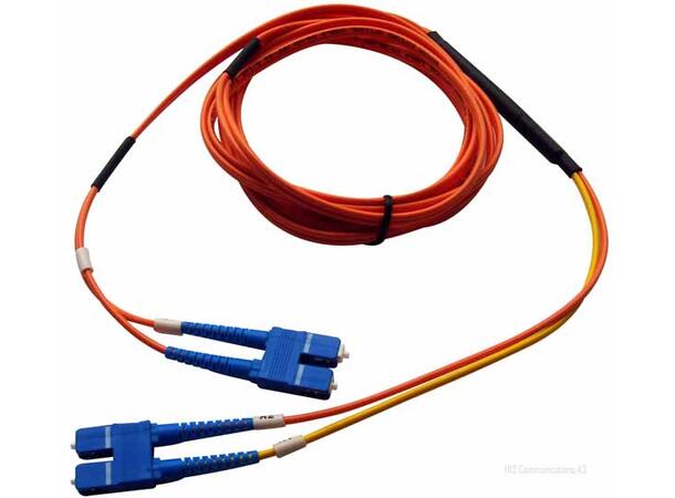 Patchcord mode conditioning SC/PC-SC/PC MM 62,5/125, Duplex 2 mm, 3 meter 